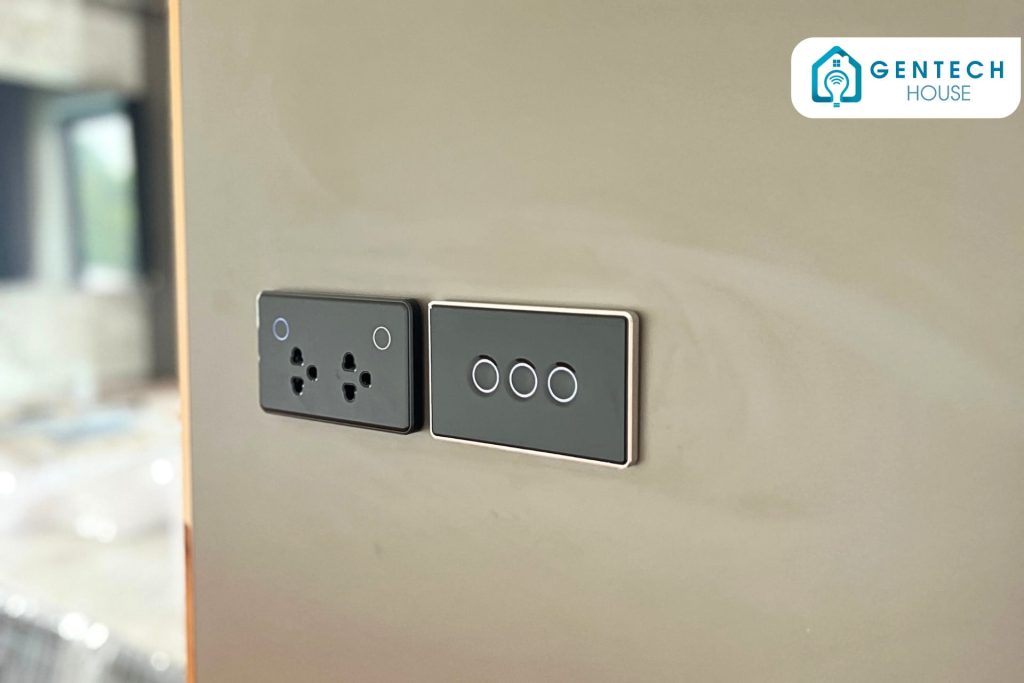 ผลงานการติดตั้ง Smart Wall Switch | รุ่น Curved Touch รูปที่ 3
