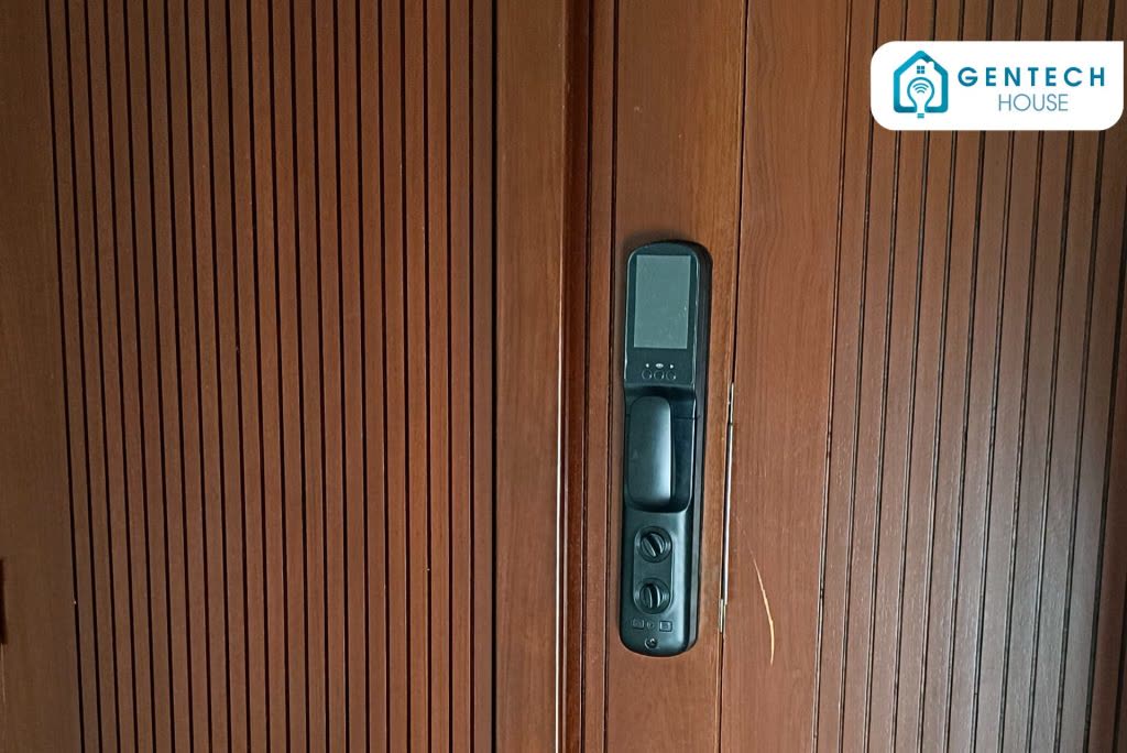 ผลงานการติดตั้ง กลอนประตูดิจิตอล (Smart Door Lock) รูปที่ 3