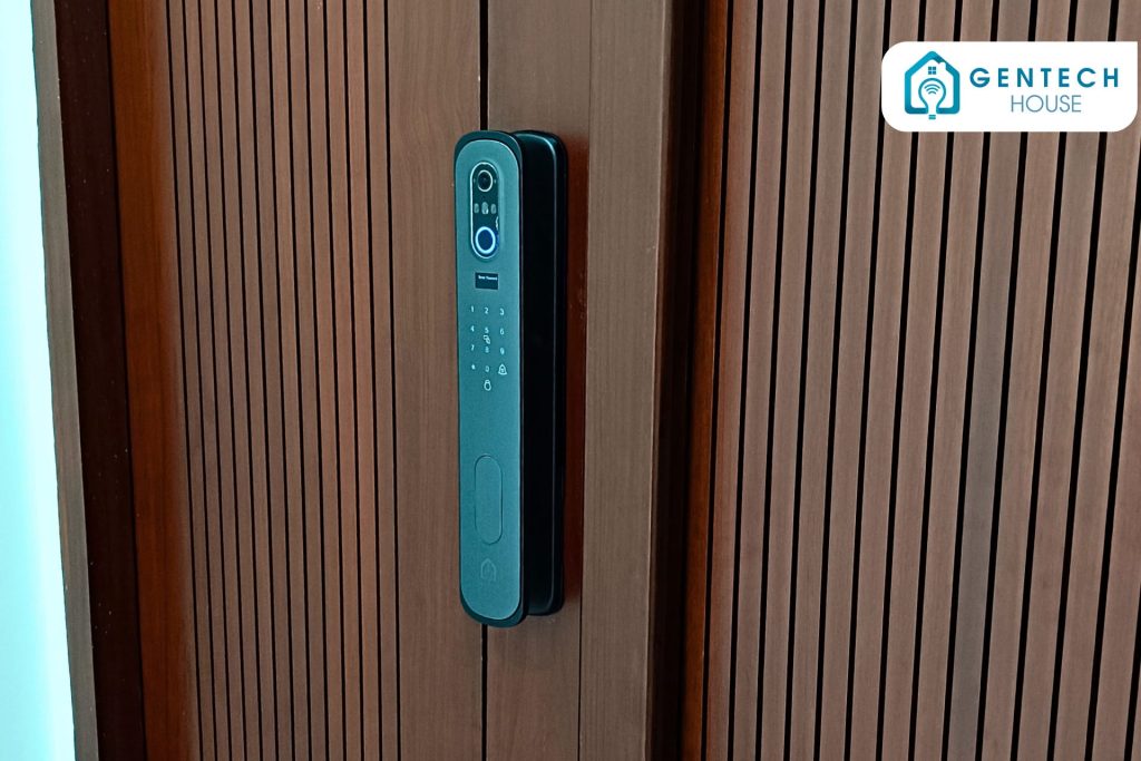 ผลงานการติดตั้ง กลอนประตูดิจิตอล (Smart Door Lock)