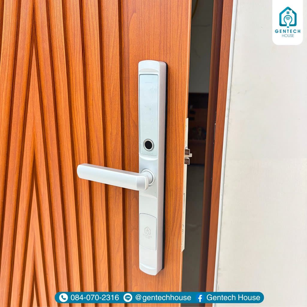 ผลงานการติดตั้ง Smart Lock | รุ่น EY04