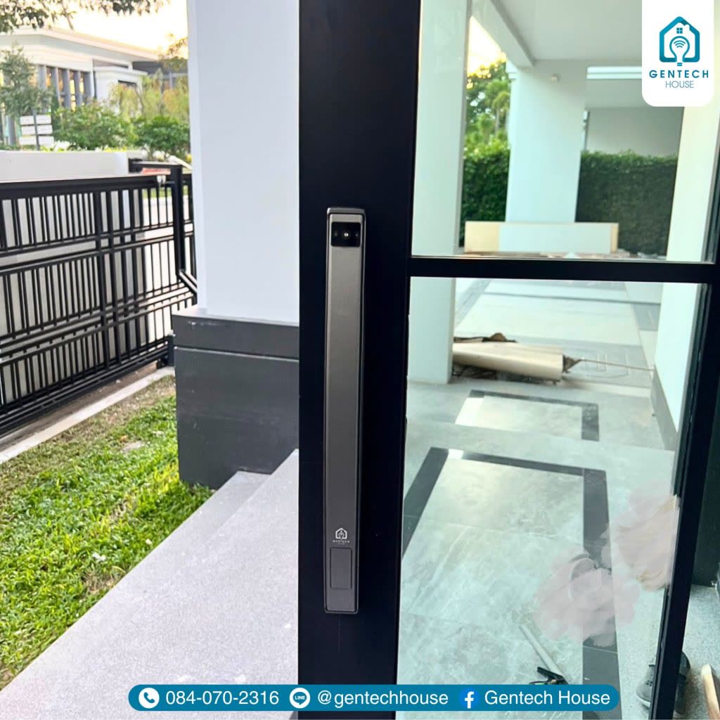 ผลงานการติดตั้ง Smart Lock | รุ่น Titanium Plus