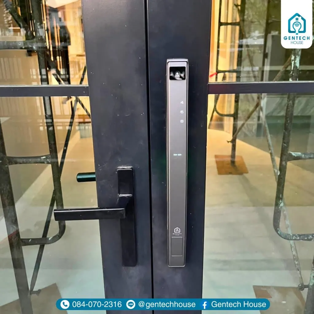 ผลงานการติดตั้ง Smart Lock | รุ่น Titanium Plus รูปที่ 3