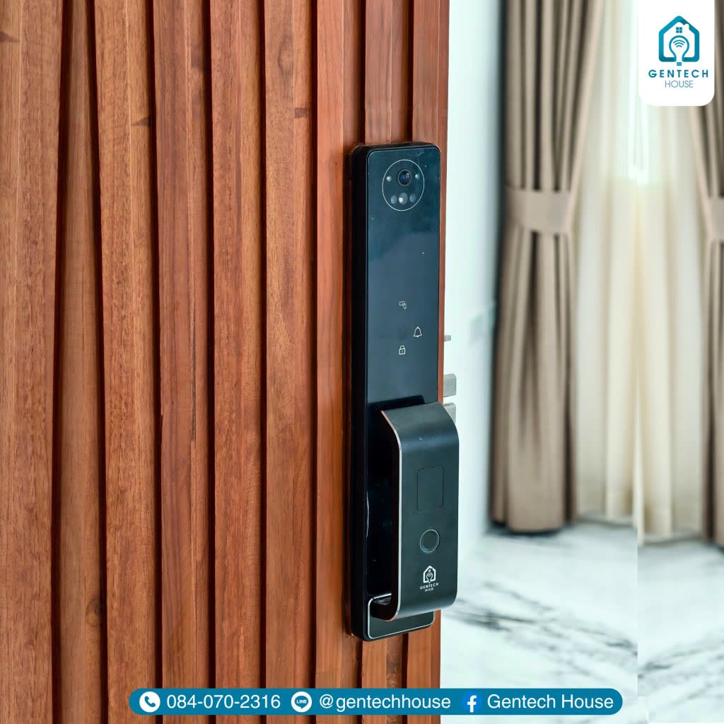 ผลงานการติดตั้ง Smart Lock | รุ่น GT03 Pro