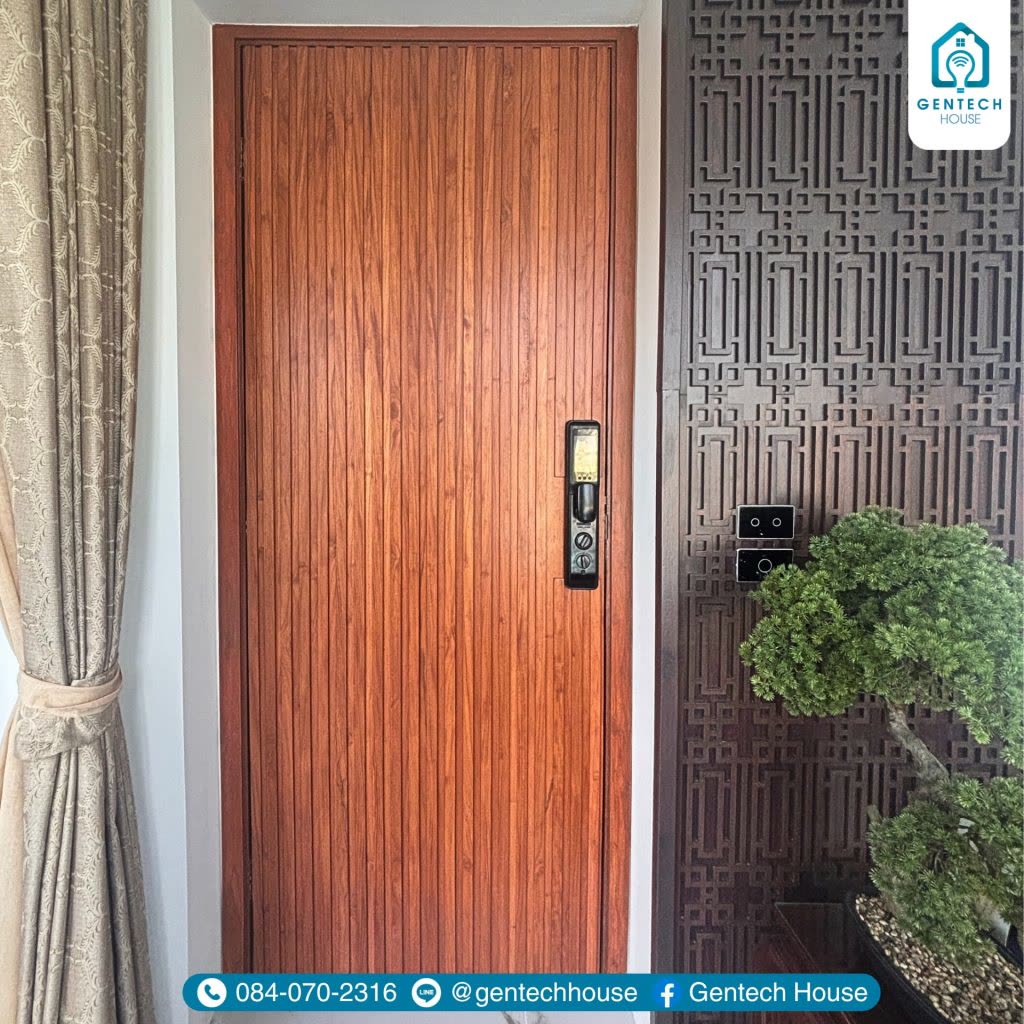 ผลงานการติดตั้ง กลอนประตูดิจิตอล (Smart Door Lock) รูปที่ 5