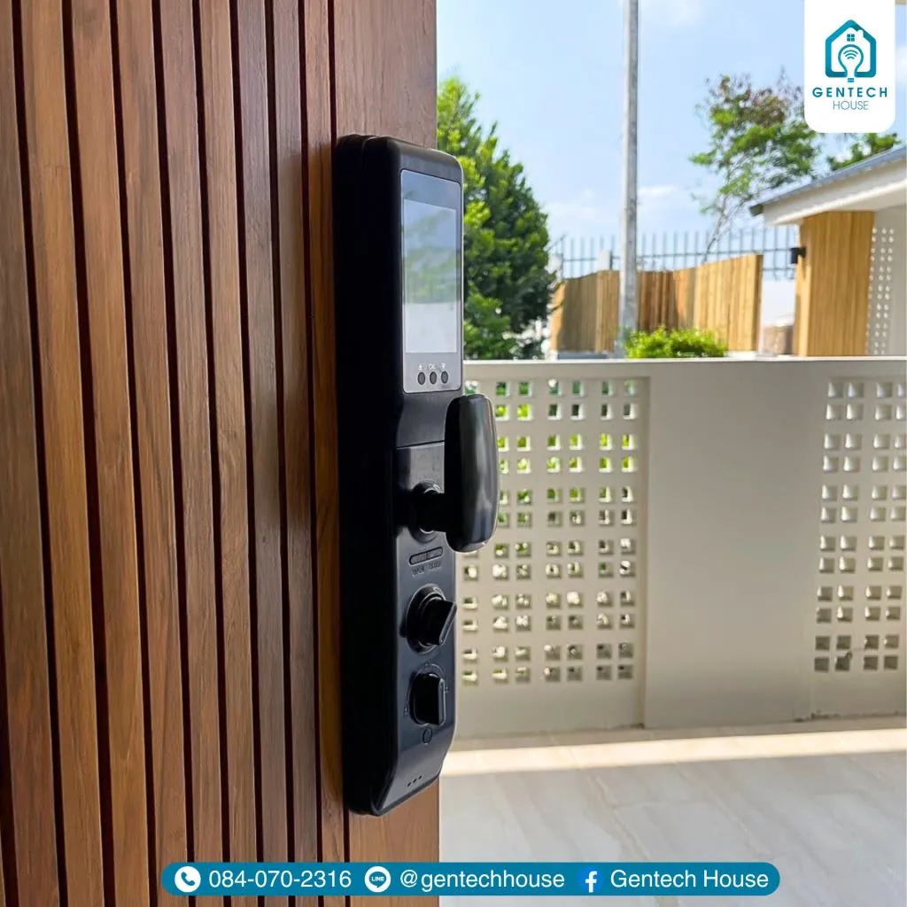 ผลงานการติดตั้ง Smart Lock | รุ่น Lux Palm02 Pro รูปที่ 5