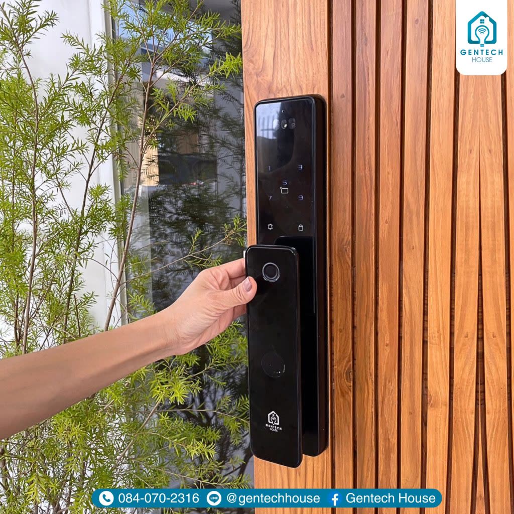 ผลงานการติดตั้ง Smart Lock | รุ่น Lux Palm02 Pro รูปที่ 4